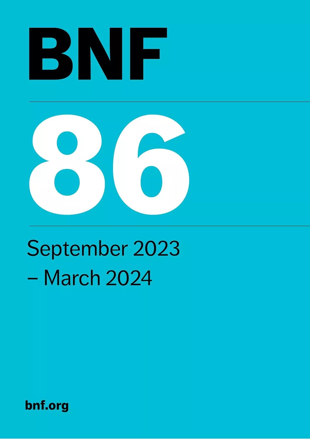 BNF 86 : September 2023 -March 2024
